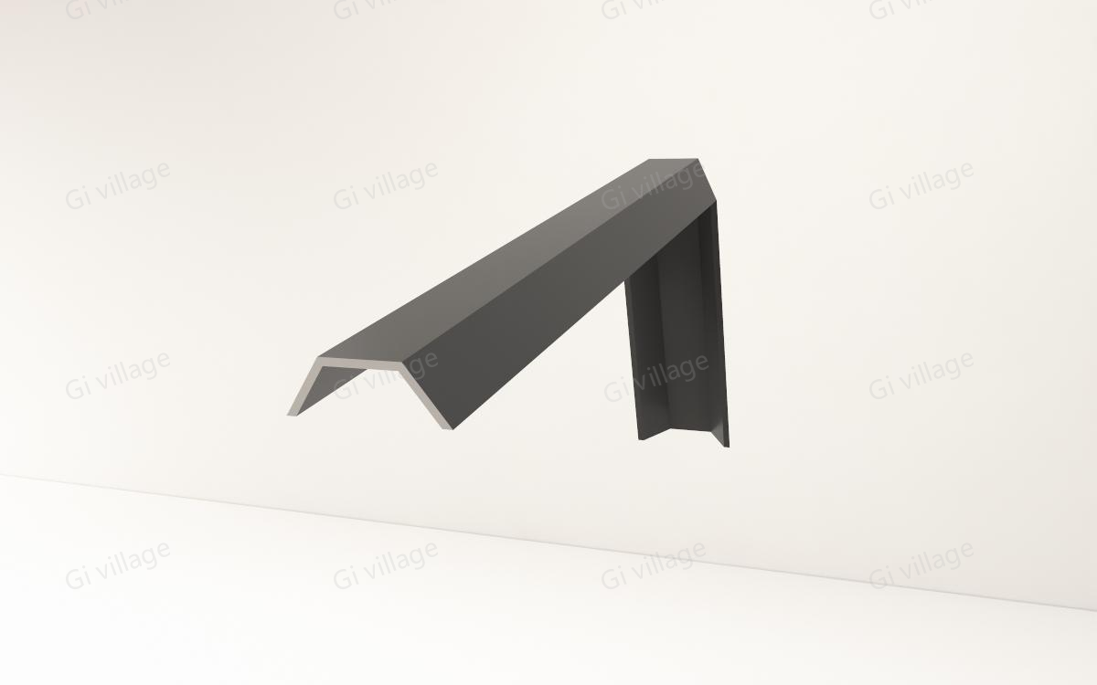 `Aluminum end cap and joint cover for CTB window sill, straight and mitered corner installation`